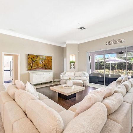 Lux Family 3 Bedroom With Pool Villa Walk To Beach And Mercato Naples Exterior photo